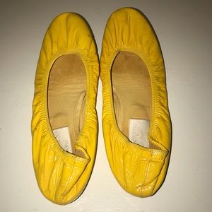 Lanvin of Paris - Yellow Flats